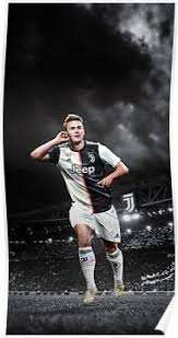 Universe of awesome curated wallpapers. Art De Ligt Wallpaper Poster By Sudarmintojum Juventus Wallpapers Juventus Ronaldo