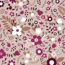 Springtime vector graphics for floral projects. Free Vector Retro Floral Seamless Pattern