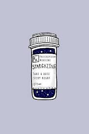 Stargazing Prescription Pill Bottle Sticker Photographic Print By Lexie Pitzen Aesthetic Space Aesthetic Art Aesthetic Wallpapers