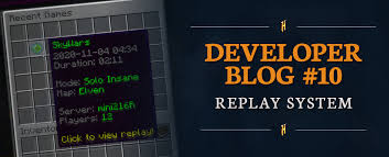 Enter mc.hypixel.net in the server address box. Dev Blog 10 Replay System Technical Rundown Hypixel Minecraft Server And Maps