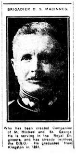Brigadier General Duncan Sayre MacInnes (1870-1918)