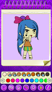 Ta aplikacja zawiera kolorowanki dla dzieci, a. Gacha Life Coloring Book Najnowsza Wersja For Android Pobierz Apk