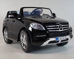 2014 Licensed Mercedes Benz Ml350 Tdi Kids Ride On Power Wheels Battery Toy Car Remote Control Lights Music 2 Seats Black Power Wheels Kids Ride On Car