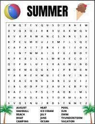 Check spelling or type a new query. Summer Word Search Printable Worksheets Teachers Pay Teachers