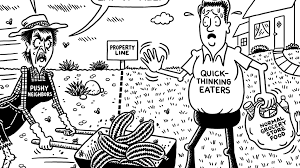 The Onion - This Week's Editorial Cartoon: 'Gardening Hoe'  https://bit.ly/3xE6tV2 | Facebook