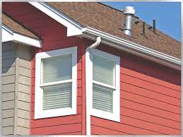 If there's skinny or no trim, gutters match the roof. Gutters And Siding Matching Or Contrasting Colors Pritchett Bros Inc