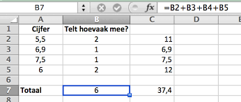 Gewogen Gemiddelde Berekenen Handleiding Excel