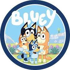 Bluey Friends Round Edible Cake Image 16cm Kids Themed Party Supplies Character Parties Australia Kids Party Themes Edible Cake Toppers Edible Image Cake
