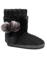 Womens Coralee Boot Slippers