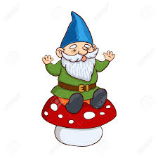 Maybe you would like to learn more about one of these? Vector Colorful Illustration Of Garden Gnome Sitting On A Mushroom Royalty Free Cliparts Vectors And Stock Illustration Image 135215398