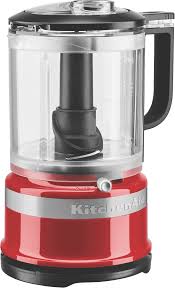 This exclusive system with 6 settings will slice from thick to thin with one slide of the external control lever. Kitchenaid 5kfc0516aer 5 Cup Food Chopper Empire Red At The Good Guys