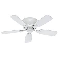 Check spelling or type a new query. 42 Inch Hunter Fan Low Profile Iv White Ceiling Fan Without Light 51059 Destination Lighting