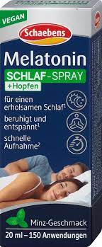 Als natürliches schlafhormon wird es vom zwischenhirn immer dann ausgeschüttet, wenn der körper von seiner umwelt das signal bekommt, dass er zur ruhe kommen soll. Schaebens Melatonin Schlaf Spray Hopfen 20 Ml Dm At
