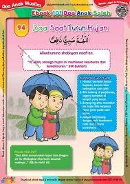 Ebook 101 Doa Anak Saleh Doa Saat Turun Hujan 96 Hujan Agama Doa