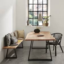 Marble with drip guard for the hob, sink, wooden chopping boards, paperstone® grids and, in the centre, the new accessorised channel in stainless. Modbury Solid Wood Dining Table Dining Room Small Solid Wood Dining Table Wood Dining Room Table