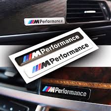M Performance 3d 3m Sticker Emblem For Bmw E46 E60 F10 F30 Car Interior Styling Unbranded Interior Styling Car Gadgets Bmw Interior