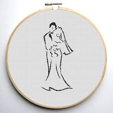 Looking for wedding patterns to stitch for that special day? Wedding Cross Stitch Patterns Free Download Frogselfie