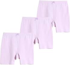 Amazon | [FEIFEISISTER] インナーパンツ 女の子 ガールズ 3枚セット ペチパンツ 下着 子供 キッズ ベビー ジュニア 綿  無地 パンチラ防止 軽量 通気 可愛い リボン 蝶結び 幼稚園 小学生 中学生 100-170 | ショーツ 通販