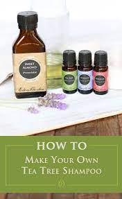 How To Make Your Own Tea Tree Shampoo Tea Tree Shampoo Diy Essential Oils Living Essentials Oils