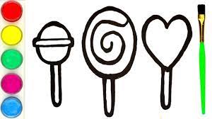 Permen lolipop merk lollygood di produksi oleh sari rasa malang dengan nomor ijin industri 0293573012299 21. How To Draw Lollipop Differently How To Draw Mewarnai Seni Dan Warna Lollipop Youtube