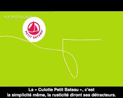 Porter une petite culotte et la vendre ensuite ne vous est jamais venu à l'esprit ? Arte Karambolage Culotte Petit Bateau Karambolage Facebook