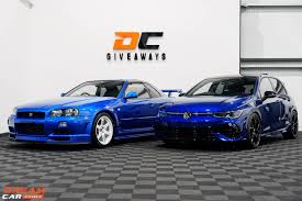Nissan R34 GTR & 2023 Volkswagen Golf R R20 & £5,000 or £125,000 Tax Free |  Dream Car Giveaways