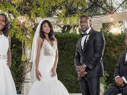 Eniko parrish married kevin hart in two custom vera wang gowns in santa barbara, california, on august 13 — get all the details on her gorgeous dresses! Eniko Parrish Wowed In Two Custom Vera Wang Wedding Gowns While Marrying Kevin Hart Self