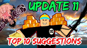 Top 10 Suggestions For Update 11 In Blox Fruit Youtube