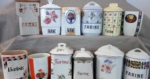 pots a epices vintage farine arts de la table paris leboncoin fr pots a epices vaisselle ancienne boites decorees
