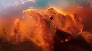 Orange Nebula Nebula Wallpaper Space Art Wallpaper Space