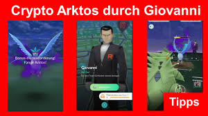 Januar um 22 uhr findet ihr in fünfer raids das legendäre pokémon heatran, das ihr auch als schillernde version fangen könnt. Crypto Arktos Fangen Giovanni Finden Hohenflug Losen Pokemon Go Deutsch 238 Youtube