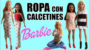 A continuaci�n encontrar�s todos los juegos de vestir a barbie (barbie): Como Hacer Ropa Para Tu Muneca Barbie Con Calcetines Vestido Falda Jersey Muy Facil Youtube