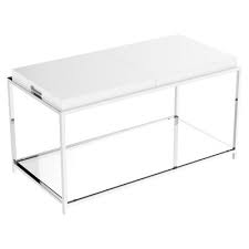 Convenience concepts palm beach white glass coffee table. Palm Beach Coffee Table White Breighton Home Target
