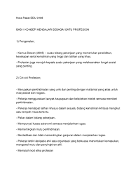 Savesave konsep mengajar sebagai satu profesion for later. Pdf Nota Padat Edu 3108 Lili Yanty Academia Edu