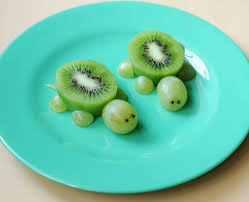 Yes You Have Total Permission To Play With Your Food Little Kids Big Kids Love This One Kiwi Turtles Food Humor Food Creative Food