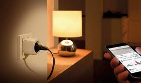 Smart Power Socket Smartphone Controllable Via Long Range Bluetooth Consumption Measurements Scene Automation Wlan Steckdose Steckdosen Haustechnik