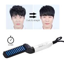 If you have short hair, choose a thin barrel straightener that can get to the roots. Buy Quick Beard Straightening Comb Multifunctional Men Hair Curler Comb Curling Straighten Hair Styler Styling Combs Hair Brush At Affordable Prices Free Shipping Real Reviews With Photos Joom