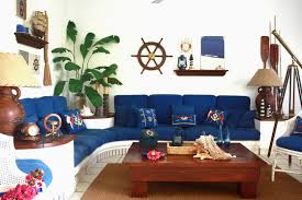 This blue bedroom idea with navy blue paint. Coastal Living Rooms That Will Make You Yearn For The Beach