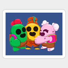 · brawl stars spike guide & wiki spike throws cactus grenades that send needles flying, and a. Spike Family Design Brawl Stars Videogames Aufkleber Teepublic De