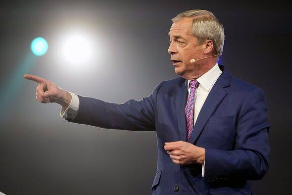 Nigel Farage skewers Rachel Reeves at major rally | Politics | News |  Express.co.uk