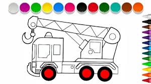 Maybe you would like to learn more about one of these? Cara Menggambar Mobil Crane Mudah Untuk Anak Kids Rugs Truck Cranes Crane