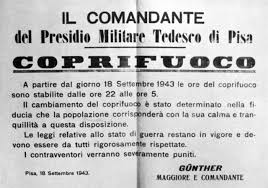 Le misure del nuovo dpcm in vigore dal 4 dicembre. Il Comandante Del Presidio Militare Tedesco Di Pisa Coprifuoco