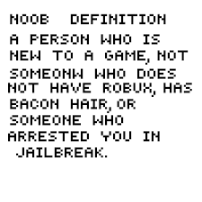 Anonymous work, a work of art or literature that has an unnamed or unknown creator or author. Pixilart The Meaning Of Noob By Anonymous