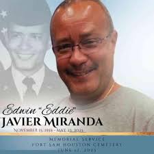 Edwin Miranda Obituary (1955