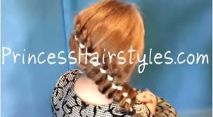 Cute simple hair styles for kids! Pleated Ribbon Braid Hairstyle Video Hairstyles For Girls Princess Hairstyles