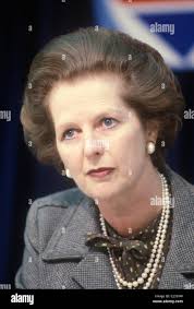 Thatcher portrait hi-res stock photography and images