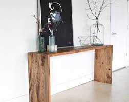 Console Table With Lower Shelf Reclaimed Wood Sofa Table Etsy In 2020 Reclaimed Wood Console Table Modern Console Tables Wood Console Table