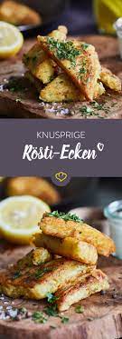 Rosti Ecken Mit Zitronen Dip Rezept Rezepte Silvester Essen Leckeres Essen