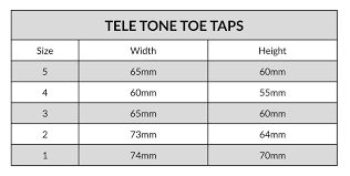 Capezio Tap Shoe Size Chart