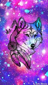 See more ideas about anime wolf, wolf art, fantasy wolf. Galaxy Cute Wolf Wallpaper